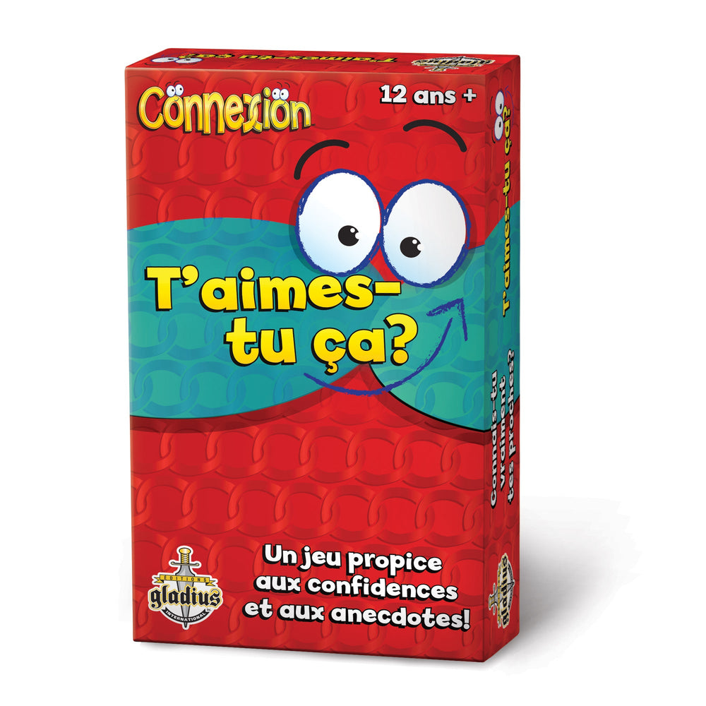 Jeu Connexion 2 - t'aimes-tu ça? (12 ans et plus, 4 à 8 joueurs)