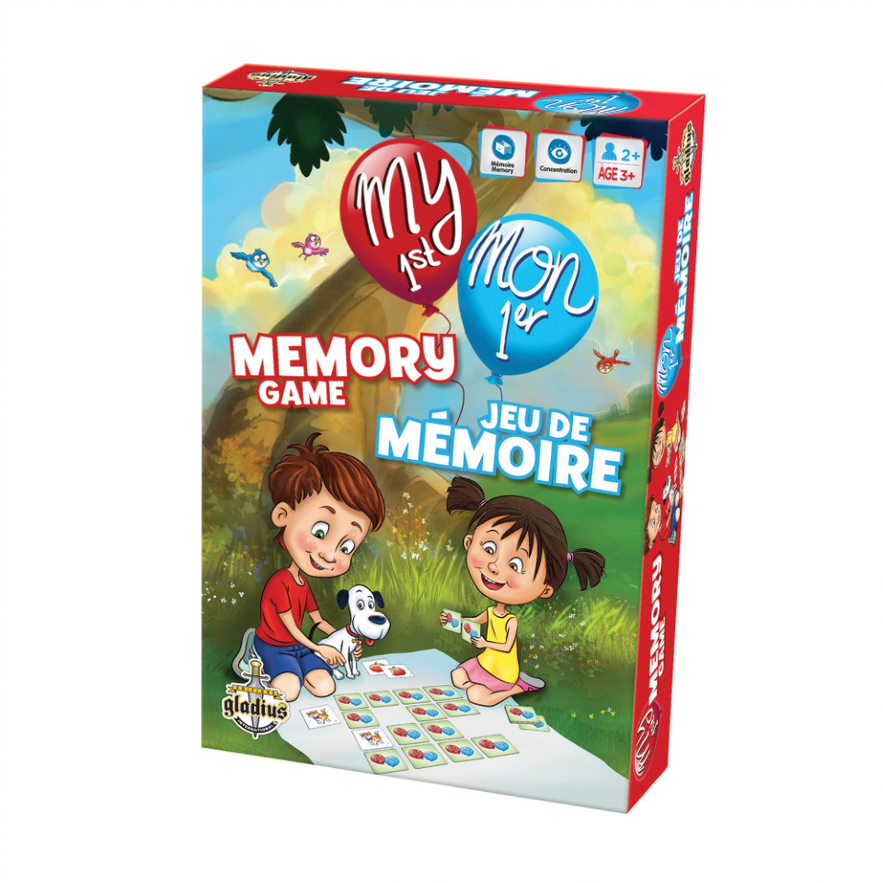 Jeu Mon premier jeu de mémoire (3 ans et plus, 2 joueurs et plus)