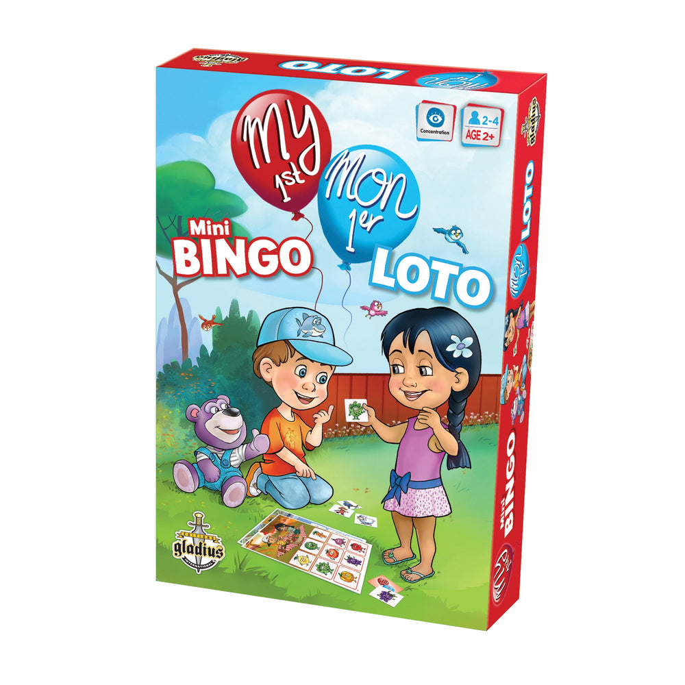 Jeu Mon 1er loto Jeu mémoire (2 ans et plus, 2 à 4 joueurs)