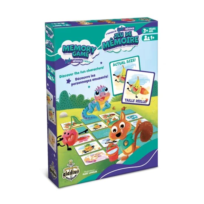 Jeu de mémoire Ludo & Méninge (3 ans et plus)
