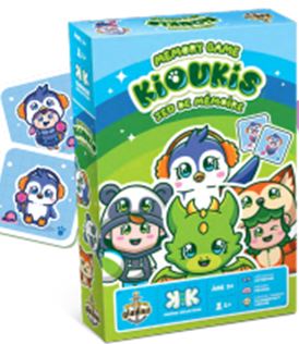 Jeu de mémoire Kioukis (1 joueur et +, 3 ans et +)