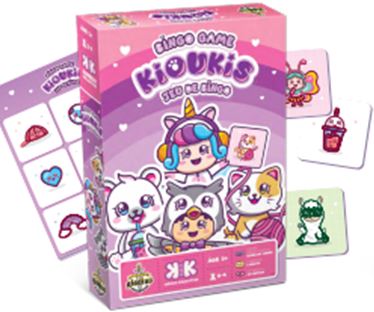 Jeu bingo Kioukis (1 joueur et +, 3 ans et +)