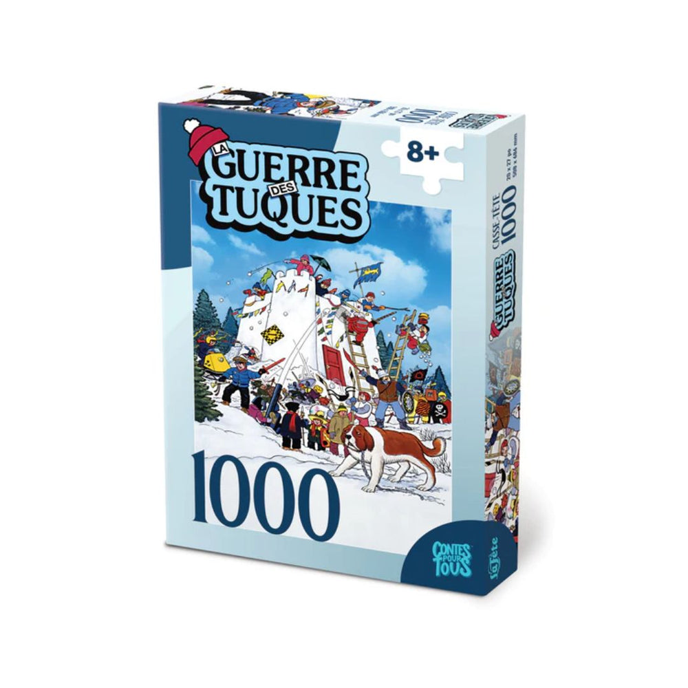 Casse-tête 1000 morceaux la guerre des tuques