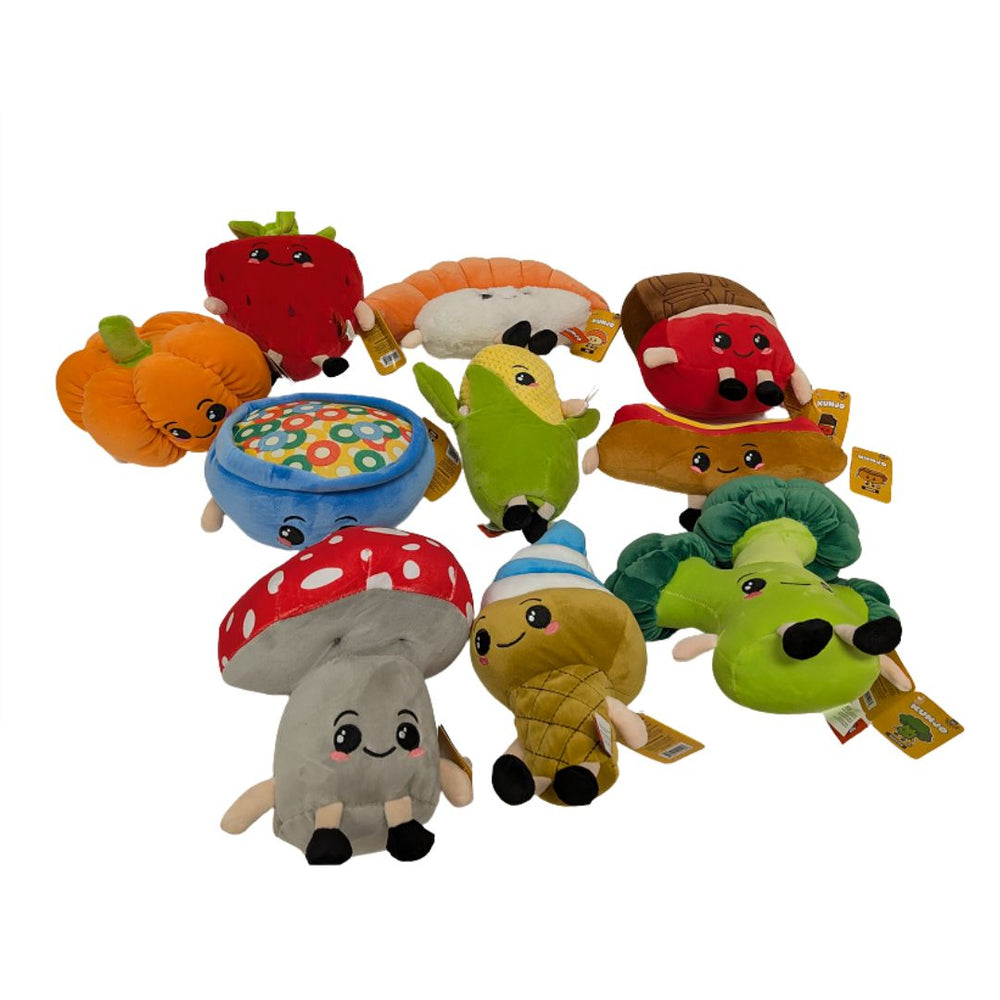 Peluche Kunjo nourriture