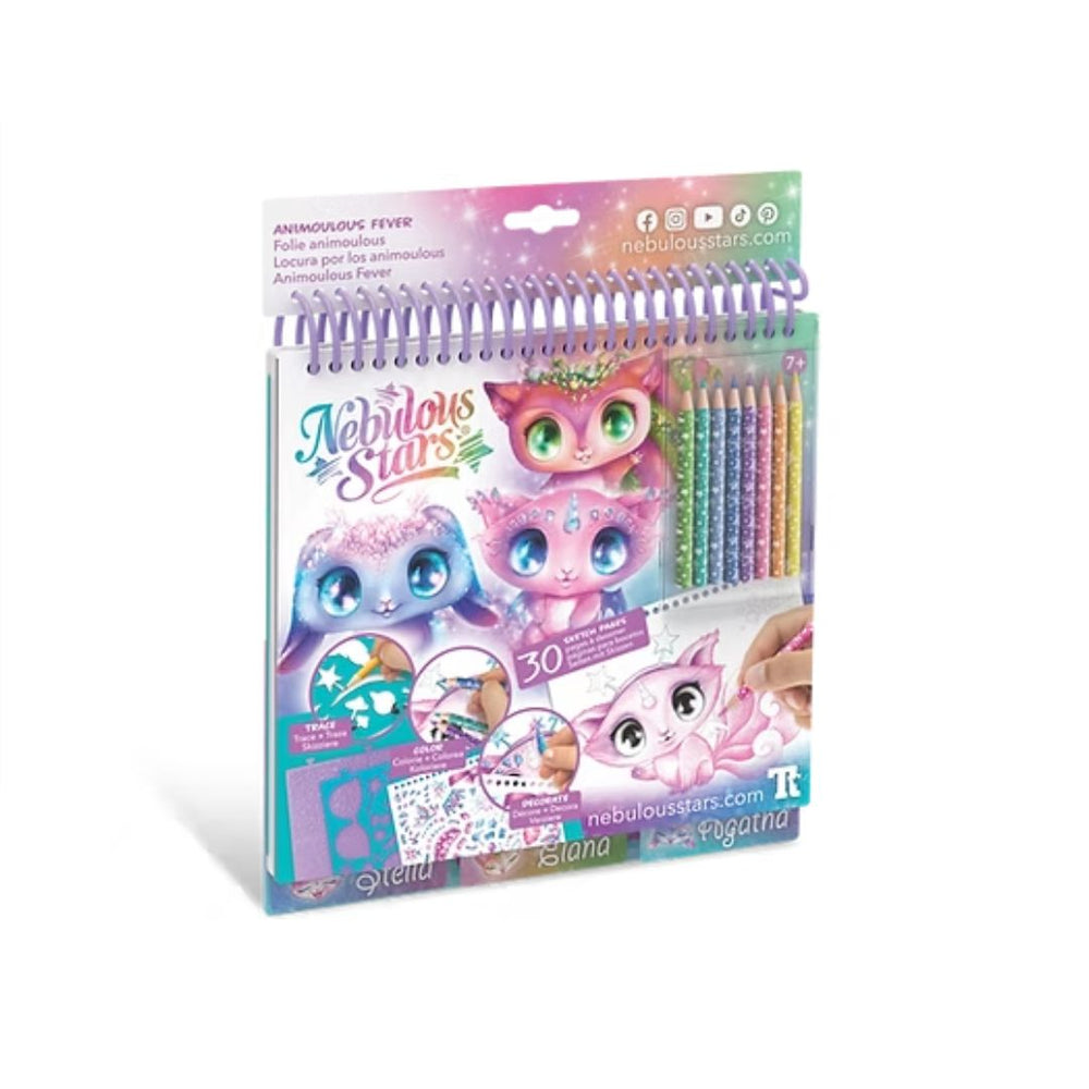 Nebulous Stars carnet de croquis Animoulous (7 ans et plus)
