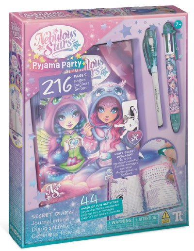Nebulous Stars journal intime pyjama party (7 ans et plus)