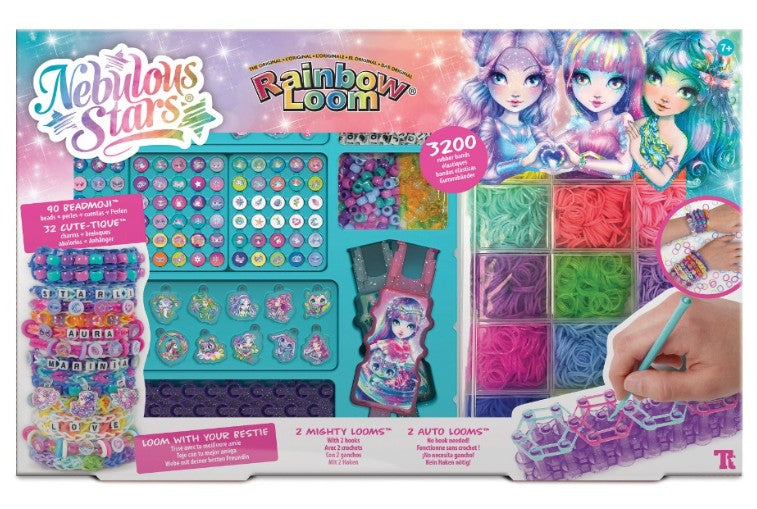 Ensemble de fabrication de bracelet Rainbow Loom amies pour la vie (7 ans et plus)