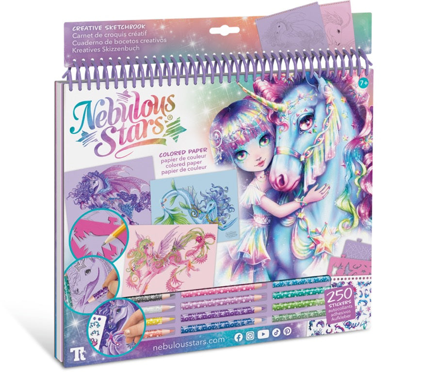 Nebulous Stars grand carnet de croquis Feraliaz (7 ans et plus)