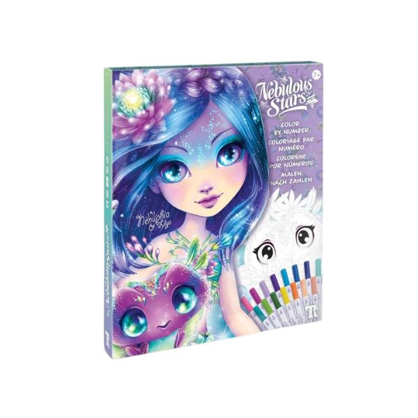 Coloriage par numéro Nebulous Stars (7 ans et +)