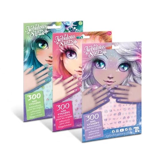 Nebulous Stars autocollants pour ongles (6 ans et plus)