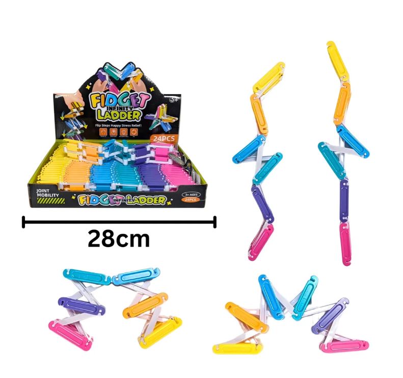 Échelle infinie colorée