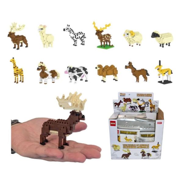 Mini blocs de construction Animal sauvage