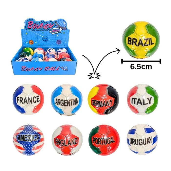 Ballon de soccer 2,6 po avec équipe