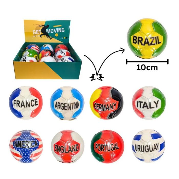 Ballon de soccer 4 po pays