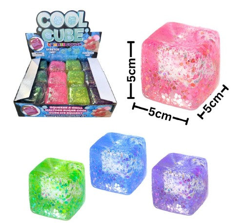 Cube de sucre à presser Gummee 5 cm brillant