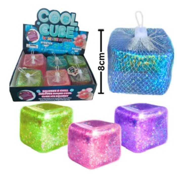 Cube de sucre à presser Gummee 8 cm brillant