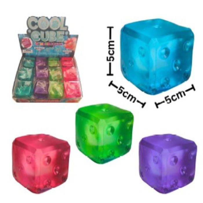 Cube de sucre à presser Gummee 5 cm dé clair