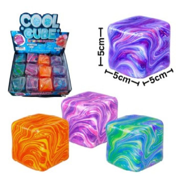 Cube de sucre à presser Gummee 5 cm carré à motif
