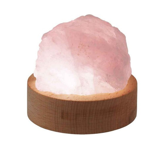 Lampe de sel électrique 0,66 à 0,88 lb quartz rose