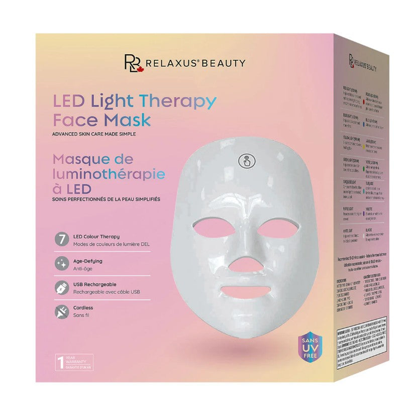 Masque de luminothérapie à DEL