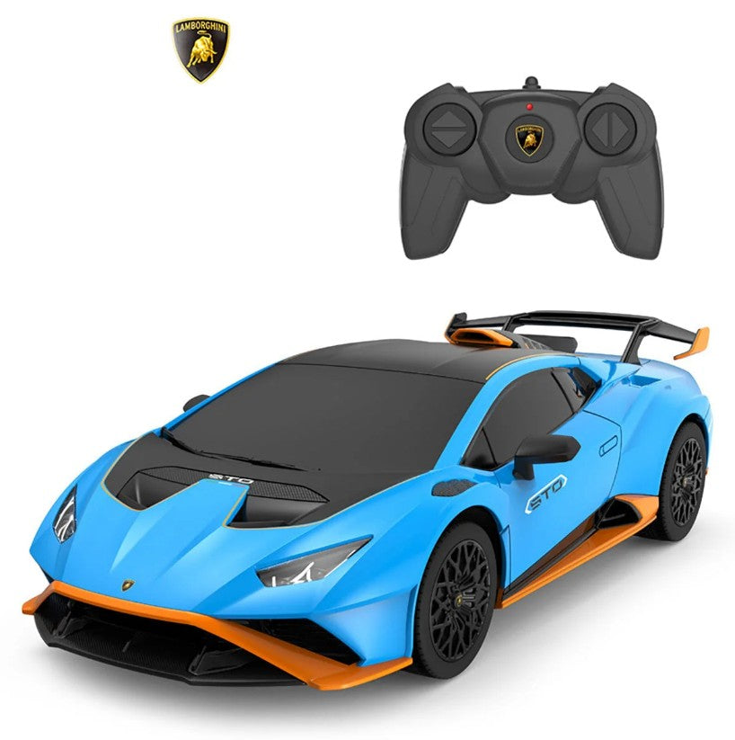 Voiture Lamborghini Huracan STO bleue téléguidée