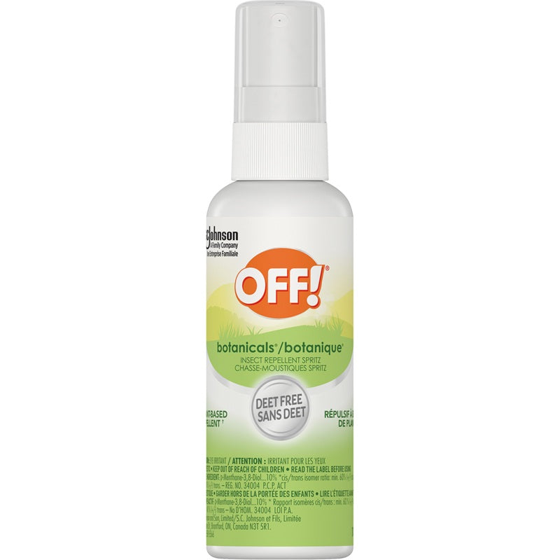 Chasse-moustiques Off! sans DEET en vaporisateur 118 ml botanique