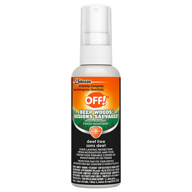 Chasse-moustiques Off! sans DEET en vaporisateur 118 ml régions sauvages
