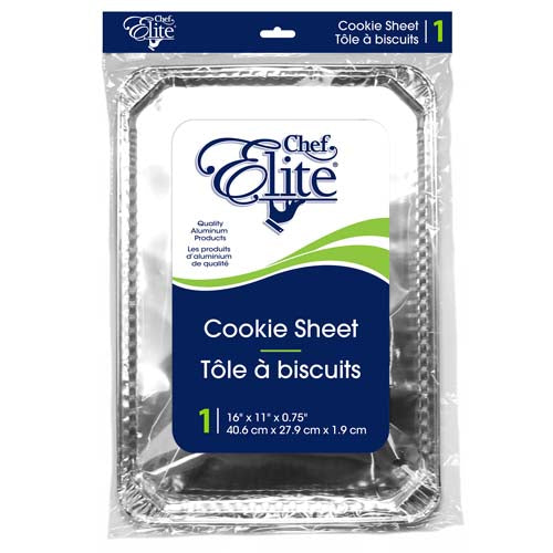 Plaque à biscuit en aluminium 16 po x 11 po x 0,75 po