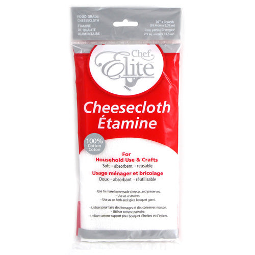 Étamine36 po x 9 pi 100% coton (coton à fromage)