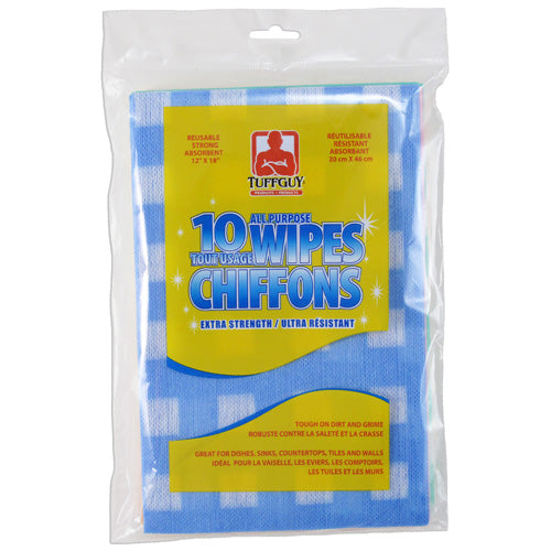 Chiffon tout usage Tuffguy (paquet de 10)