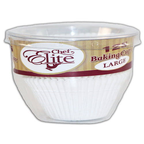 Papier à muffin large Chef Elite (paquet de 125)