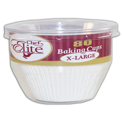 Papier à muffin géant Chef Elite (paquet de 80)