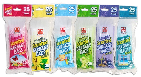Sac à ordures 20 po x 22 po parfum (paquet de 25)