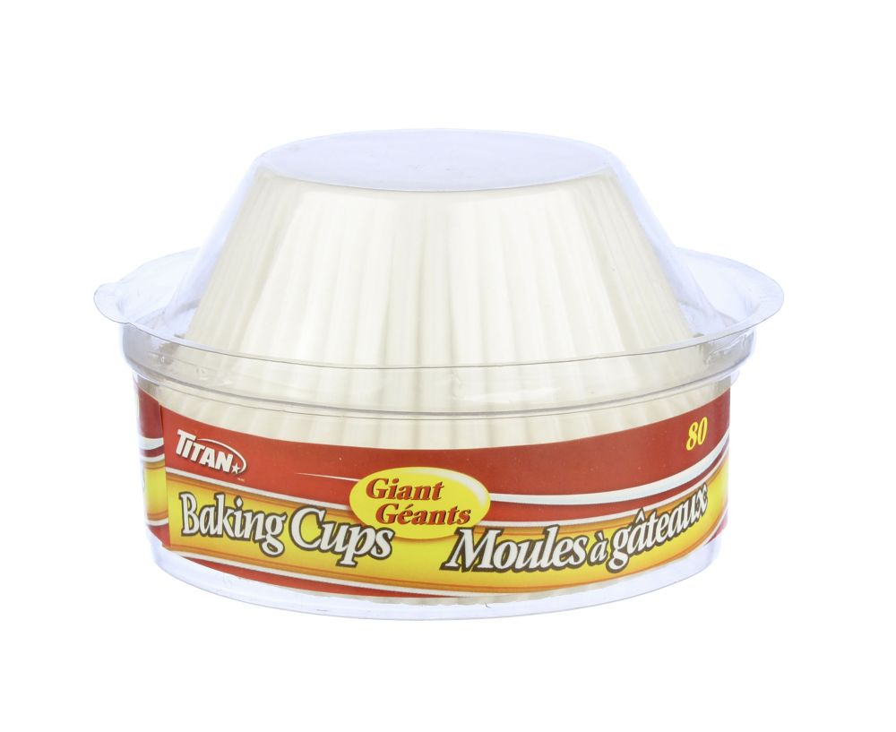 Papier à muffin géant Titan (paquet de 80)