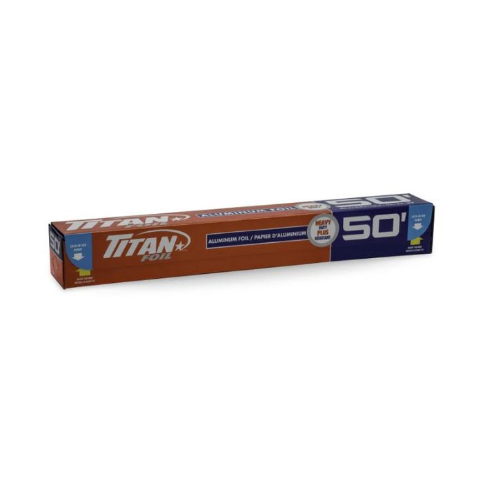 Papier d'aluminium 12 po x 50 pi Titan