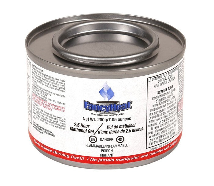 Combustible à fondue gel méthanol en canne 200 g