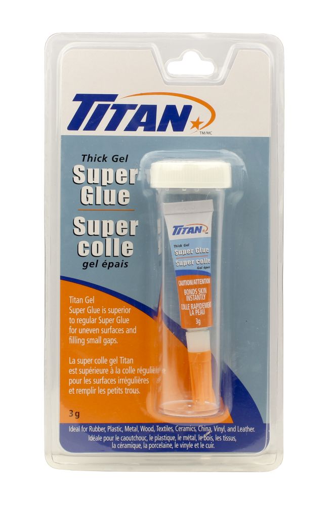 Super colle gel épais 3 g Titan