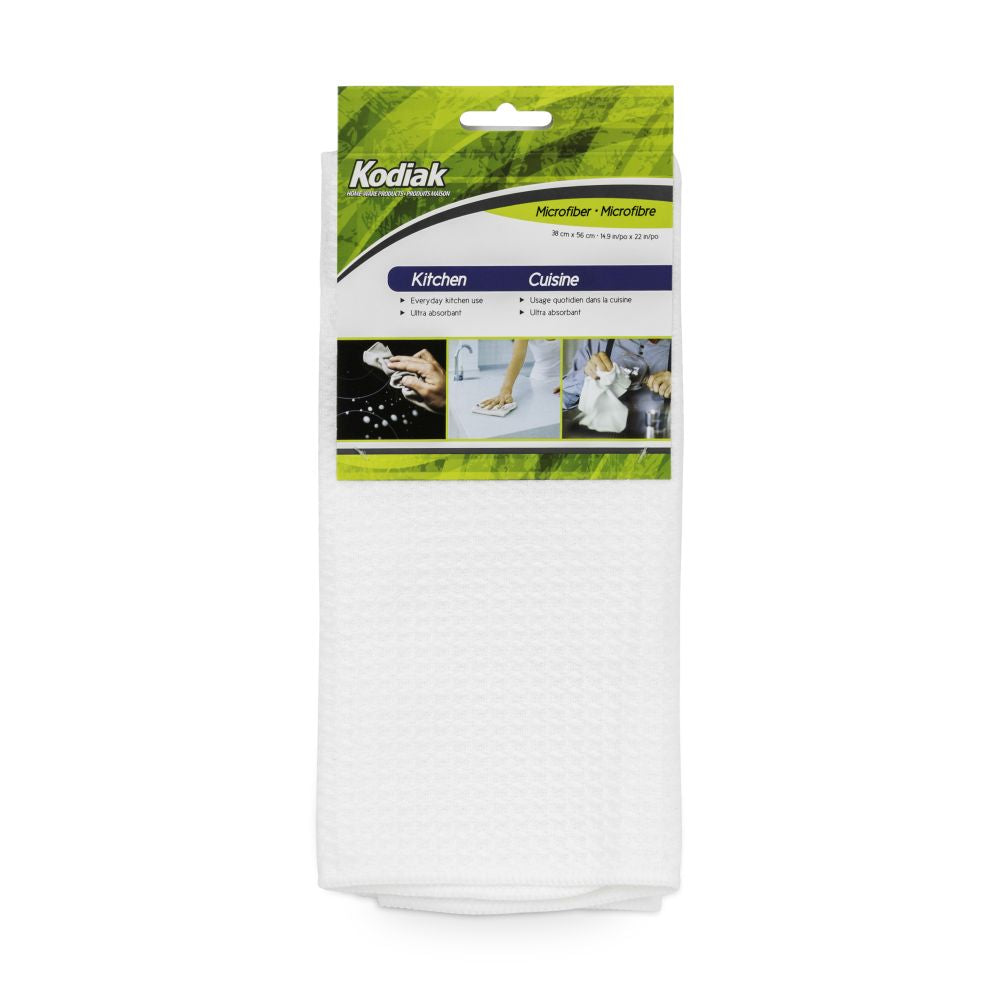 Linge en microfibre 14,9 po x 22 po pour cuisine Kodiak