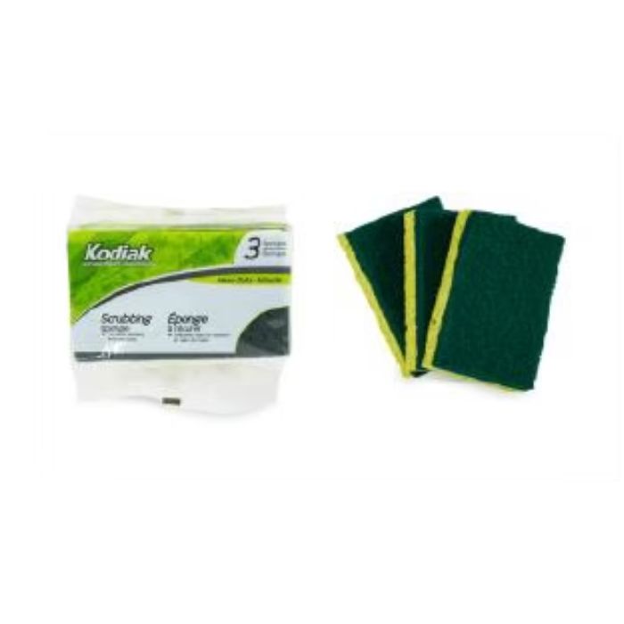 Éponge à récurer en cellulose (paquet de 3)