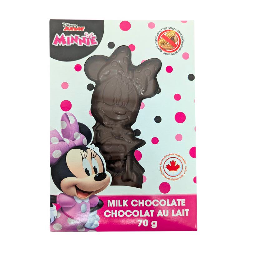Chocolat au lait plein 70 g Minnie mouse