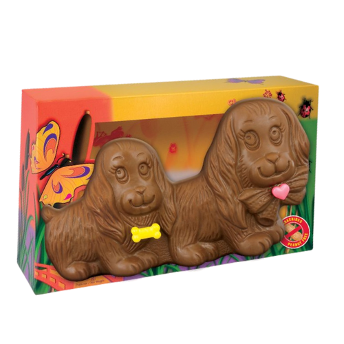 Chocolat au lait 150 g deux chiens