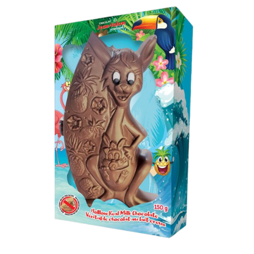 Chocolat au lait 150 g kangourou surfeur