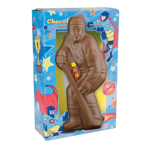 Chocolat au lait 150 g joueur de hockey