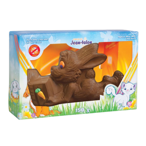 Chocolat au lait 150 g lapin lecteur