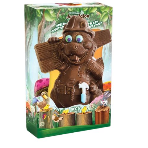 Chocolat au lait 300 g castor menuisier