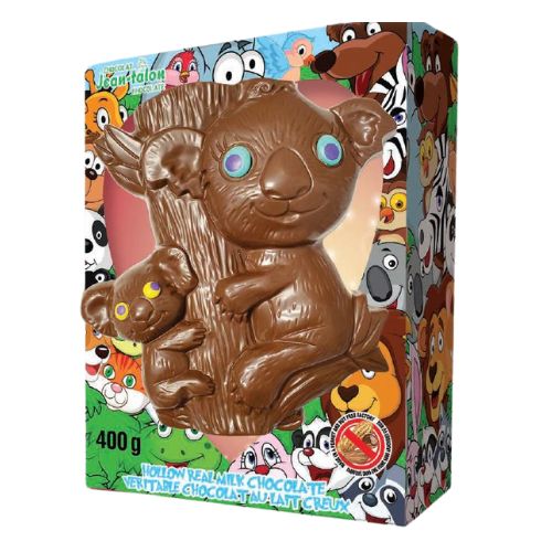 Chocolat au lait 400 g maman et bébé koala