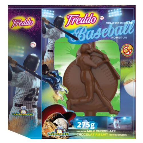 Chocolat au lait 275 g joueur de baseball