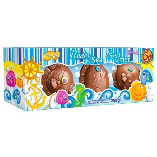 Chocolat au lait 275 g poissons sous la mer
