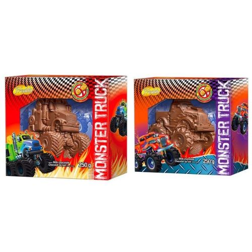 Chocolat au lait 250 g camion Monster Truck