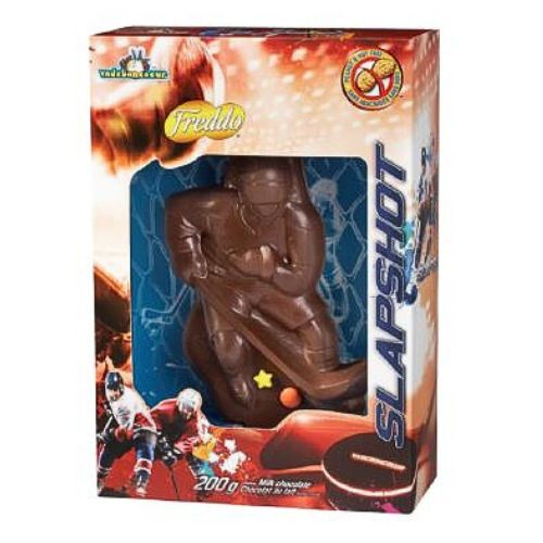 Chocolat au lait 200 g joueur de hockey